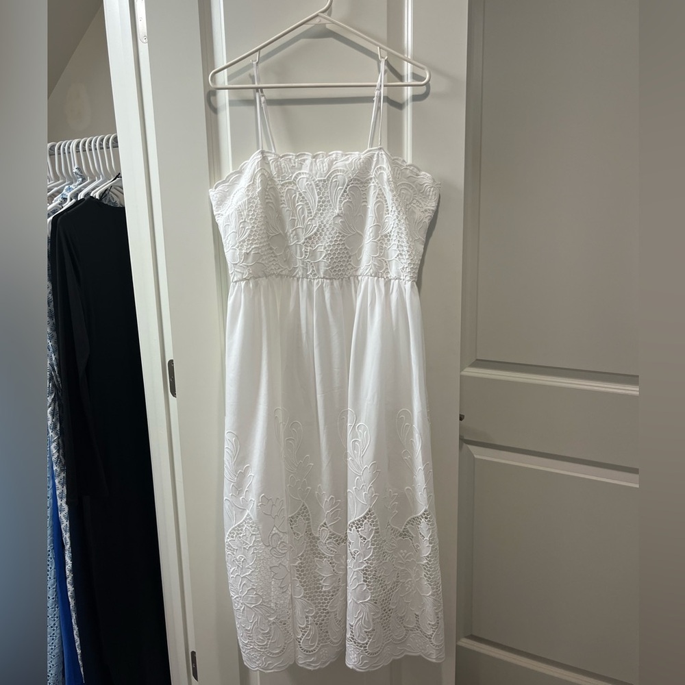 Express White Lace Dress